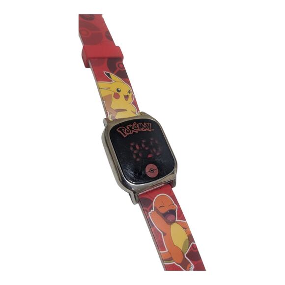 Pokemon Watch‎ Pikachu Squirtle Charmander Bulbasaur good condition - Picture 2 of 4